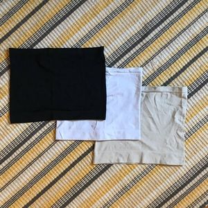 Bundle of three belly bands